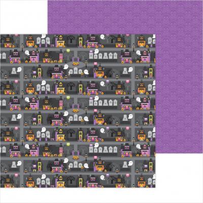 Doodlebug Happy Haunting Designpapier - Fright Night